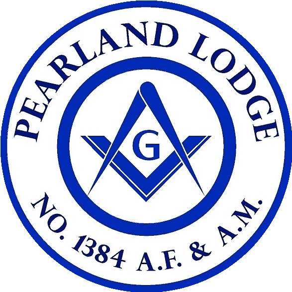 Pearland Masonic Lodge round seal